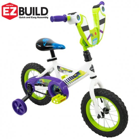 Disney Pixar Toy Story Buzz Lightyear 12\" EZ Build Bike by Huffy