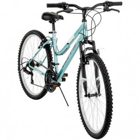 Huffy 26”Rock Creek Women's 18-Speed Mountain Bike, Mint