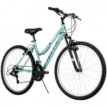 Huffy 26”Rock Creek Women's 18-Speed Mountain Bike, Mint