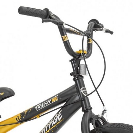 Kent Bicycle 18 In. Rampage Boy's Bike, Gold and Black