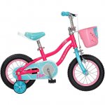Schwinn Elm Girls Bike for Toddlers and Kids 12'' Pink
