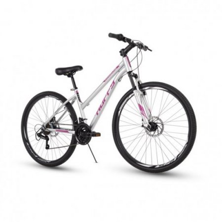 Huffy Rangeline Women’s Mountain Bike, 27.5 inch, Silver