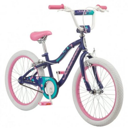 Schwinn Sequin bike, 20-inch wheels, single speed, girls frame, Blue