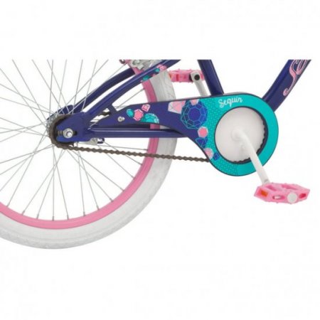 Schwinn Sequin bike, 20-inch wheels, single speed, girls frame, Blue