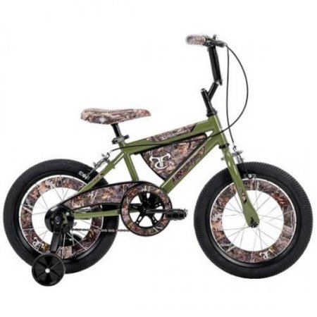 Huffy True Timber Kids' Bike, 16-inch - Green Real Tree Camo (21460)