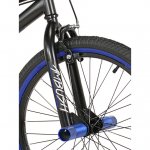 Kent 20 In. Ambush Boy's BMX Bike, Black with Blue and white accents