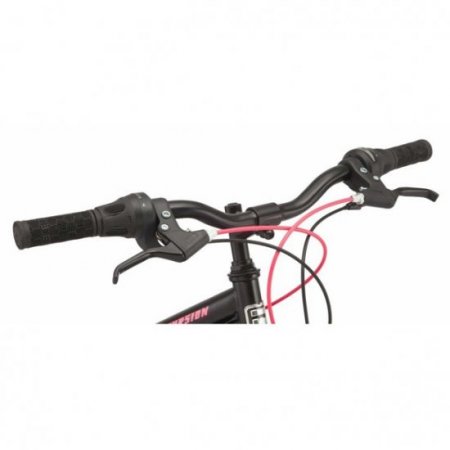 Mongoose Excursion mountain bike 24 In. wheels 21 speeds girls frame black pink