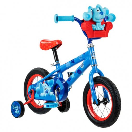 Nickelodeon Blue\'s Clues Kids Bike, 12 -Inch Wheel, Ages 2 to 4, Blue