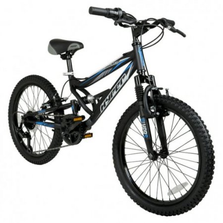 Hyper Bicycles 20" Boys Shocker Mountain Bike, Kids, Black